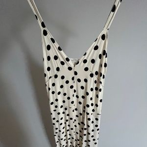 Maxi polka dots dress